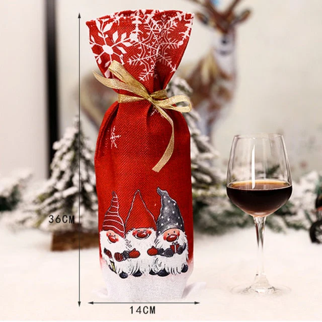 Christmas Santa Bottle Cover - Image 37