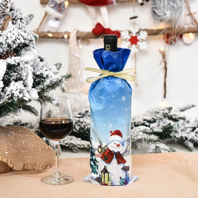 Christmas Santa Bottle Cover - Image 5