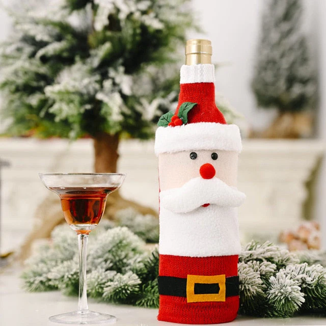 Christmas Santa Bottle Cover - Image 6