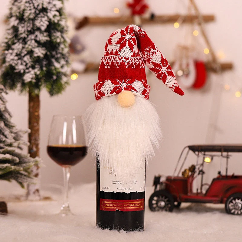 Christmas Santa Bottle Cover - Image 7