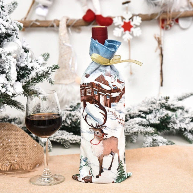 Christmas Santa Bottle Cover - Image 9