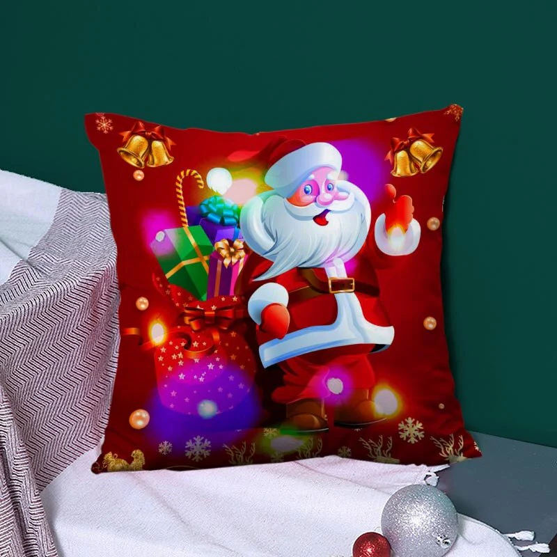 Christmas Series LED Pillow Case - Image 9