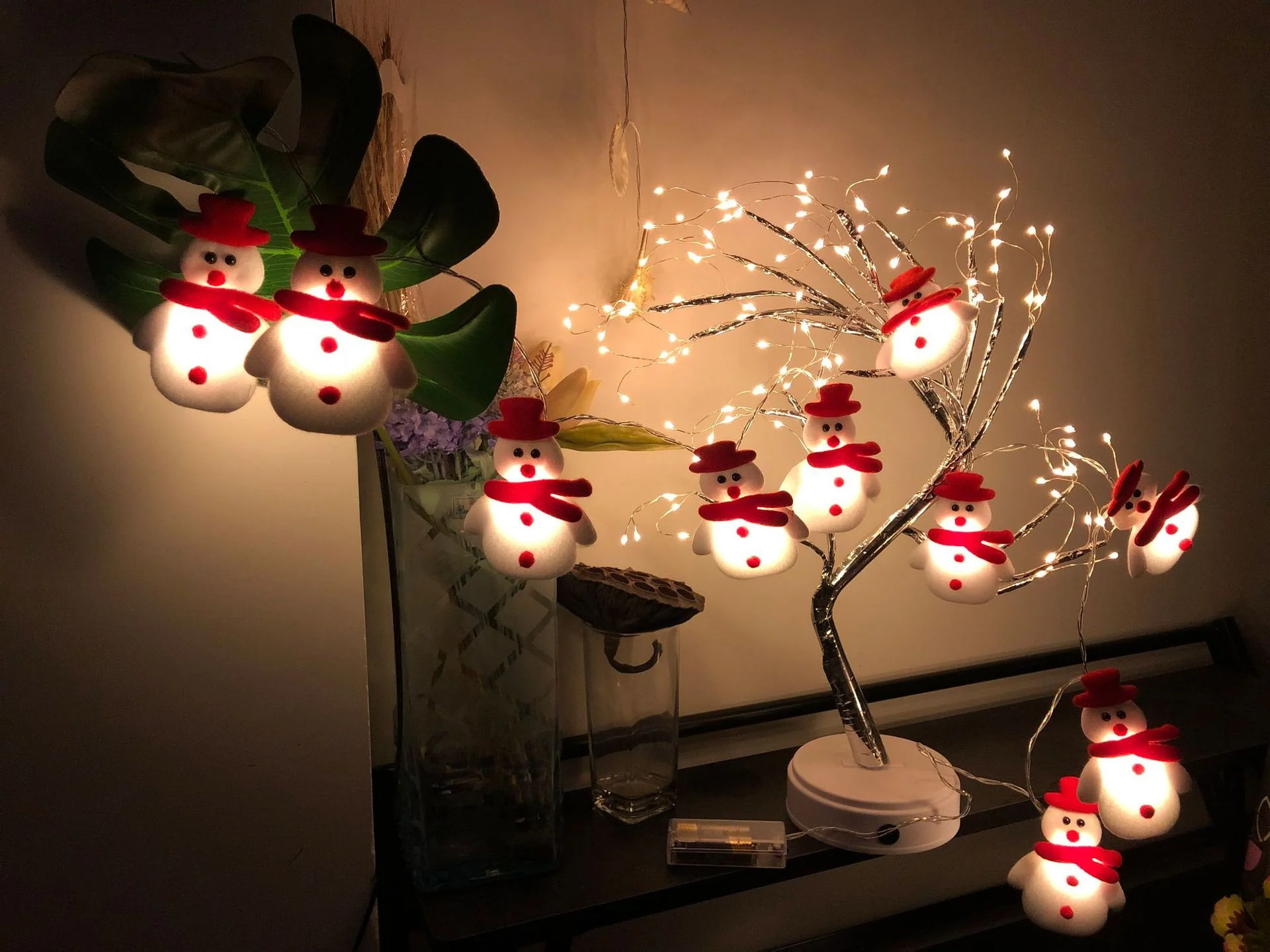 Christmas Snowman Tree LED String Lights - Image 8