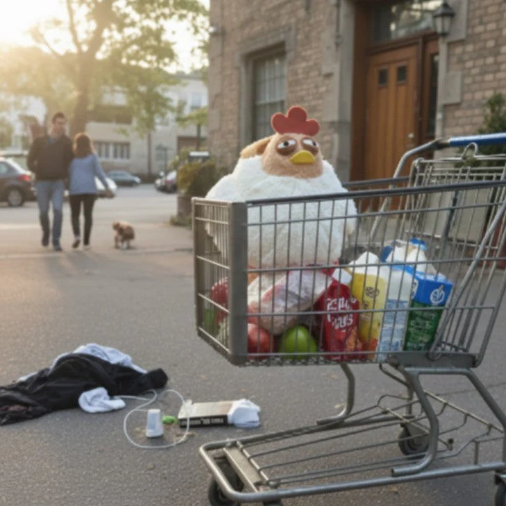 Chubby Tired Chicken Bag - Image 5