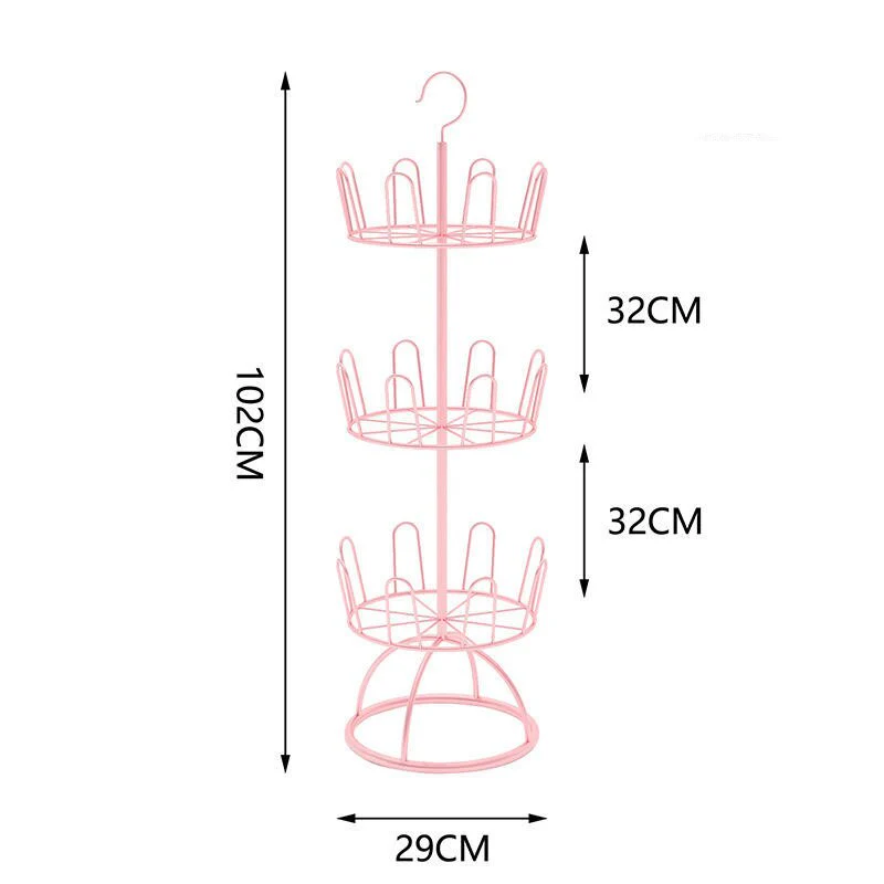 Circular Space Saving Shoe Rack Organizer - Image 7