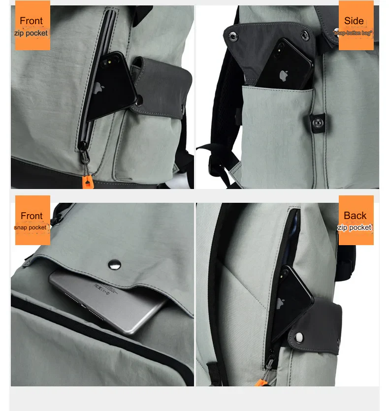 City Life-Inspired High-Capacity Computer Backpack - Image 8
