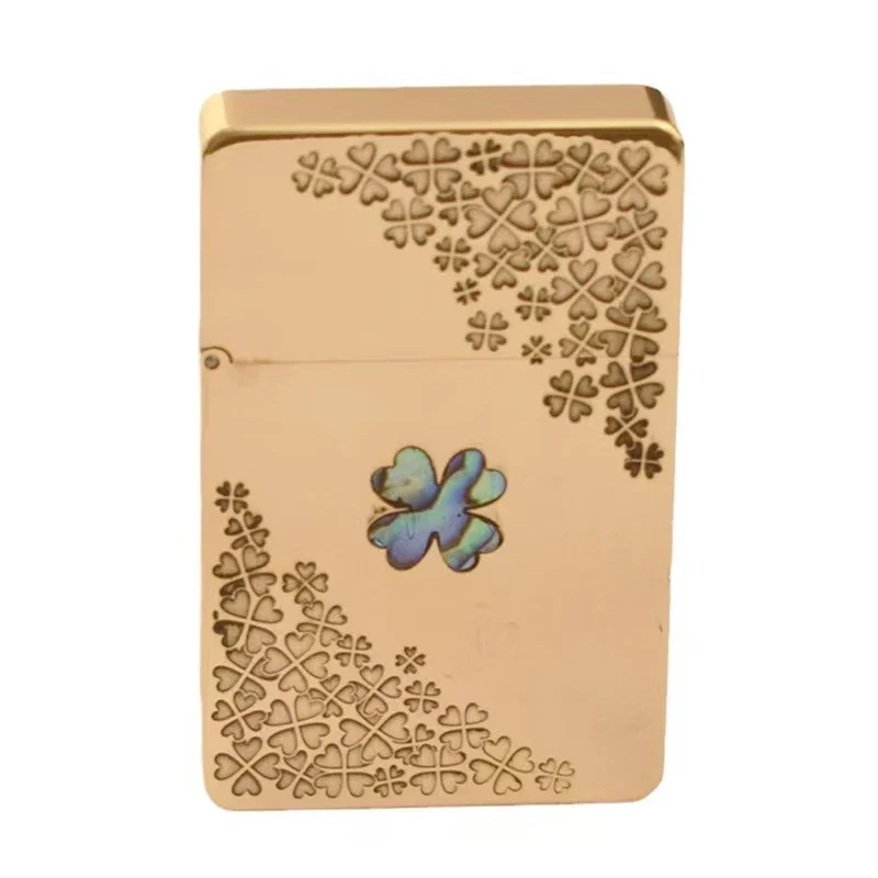 Classic Vintage Brass Windproof Lighter - Image 8