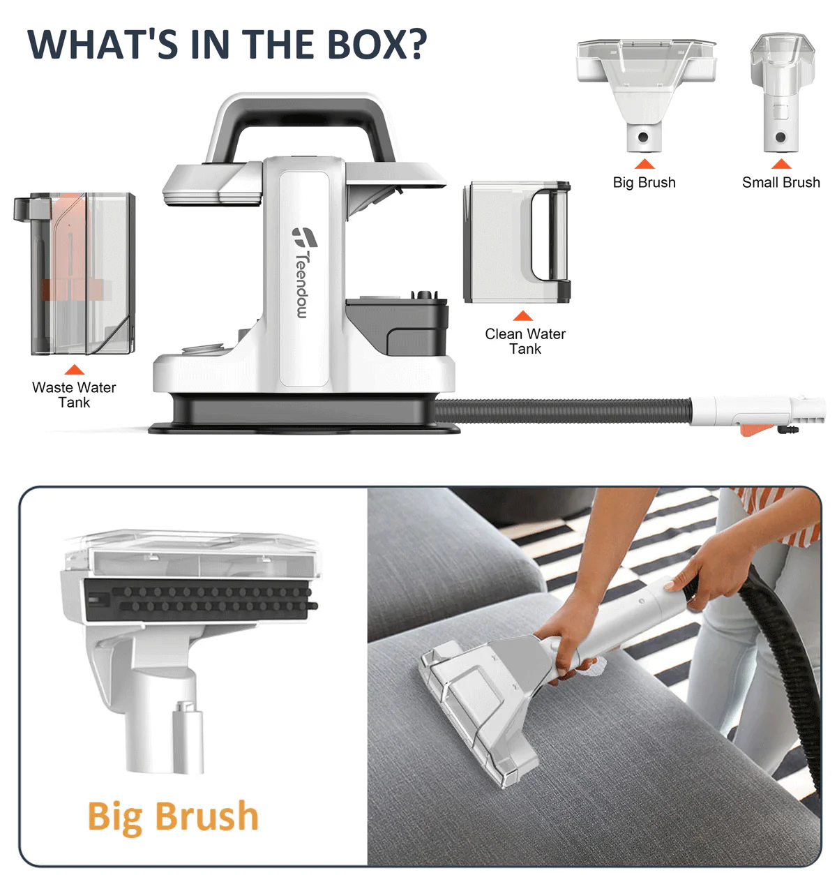 Clean Deep Handheld Easy Quick Spot Cleaner Machine - Image 7
