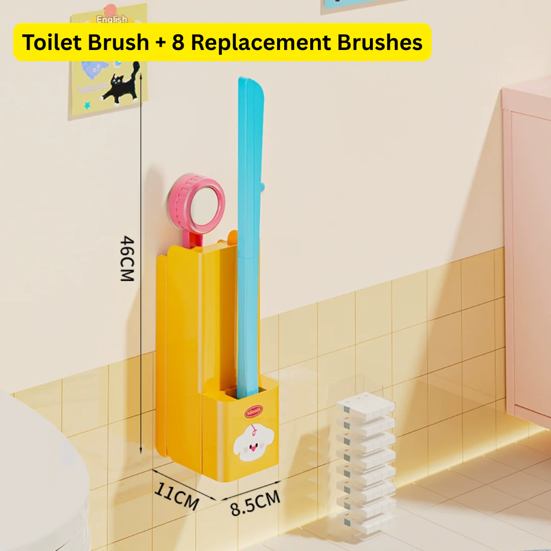 Clean Swipe Wall-Mounted Disposable Toilet Brush - Image 7