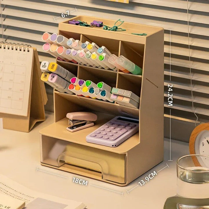 Clean Tower Tidy Multifunctional Desktop Organizer - Image 16