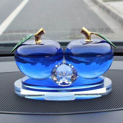 Clear Apple Ornaments Empty Bottle Car Perfume - Image 3