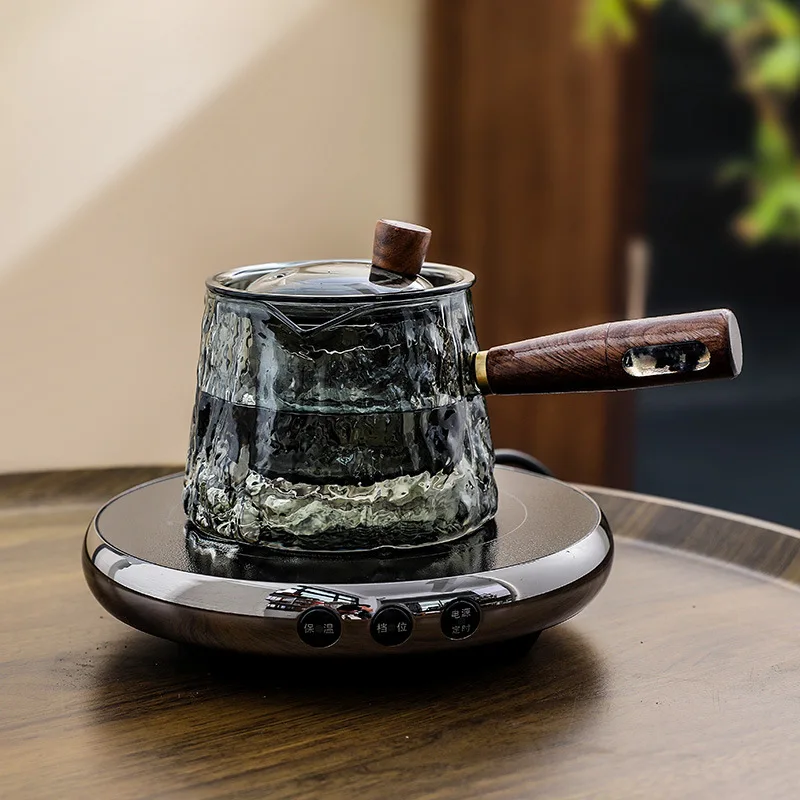 Clear Glass Electric Teapot Set - Image 5