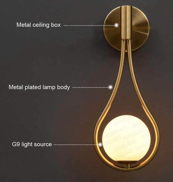 Clementine Nordic Modern Minimalist Wall Lamp - Image 5