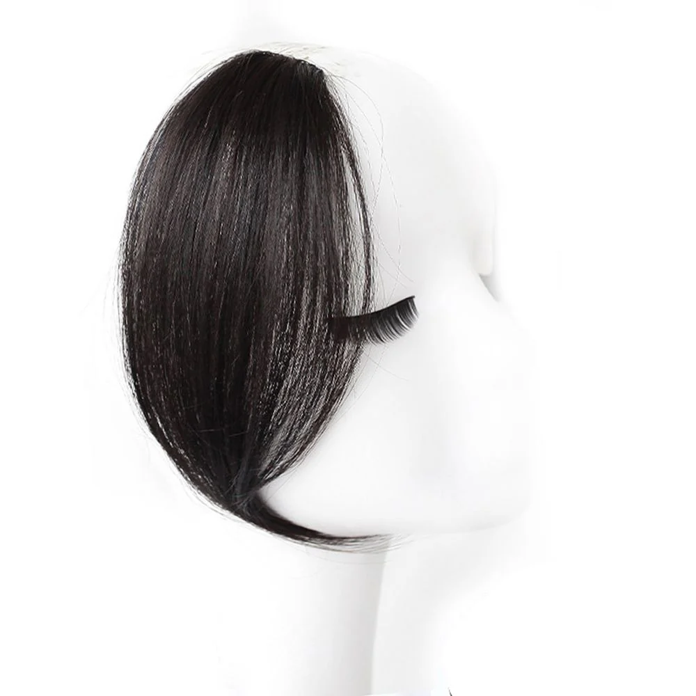 Clip-On Natural Look Synthetic Hair Bangs - Image 12