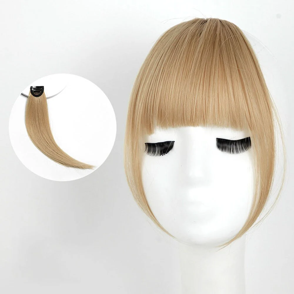 Clip-On Natural Look Synthetic Hair Bangs - Image 4
