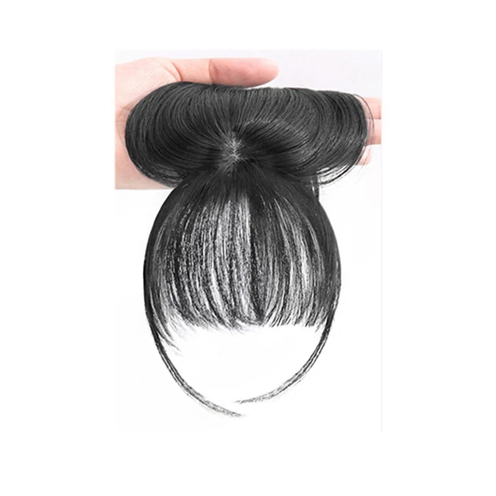Clip-On Natural Look Synthetic Hair Bangs - Image 9