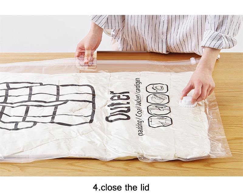 Closet Organizer Hanging Vacuum Bag - Image 12