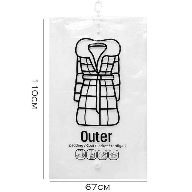 Closet Organizer Hanging Vacuum Bag - Image 5