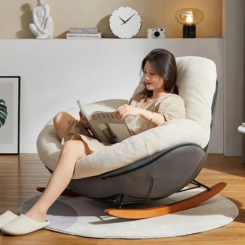 Cloud Comfort Nordic Rocking Chair - Image 2