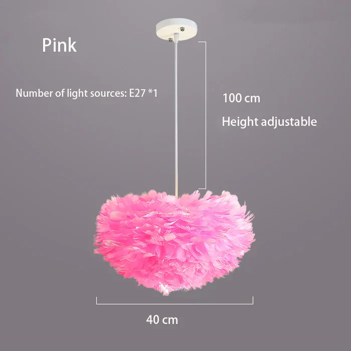Cloud Like Realistic Feather Chandelier - Image 8