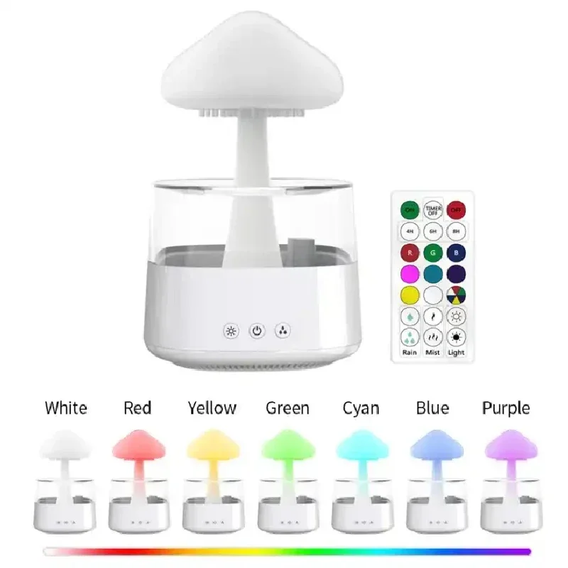 Cloud Rain Forest Aromatherapy Humidifier Lamp - Image 2