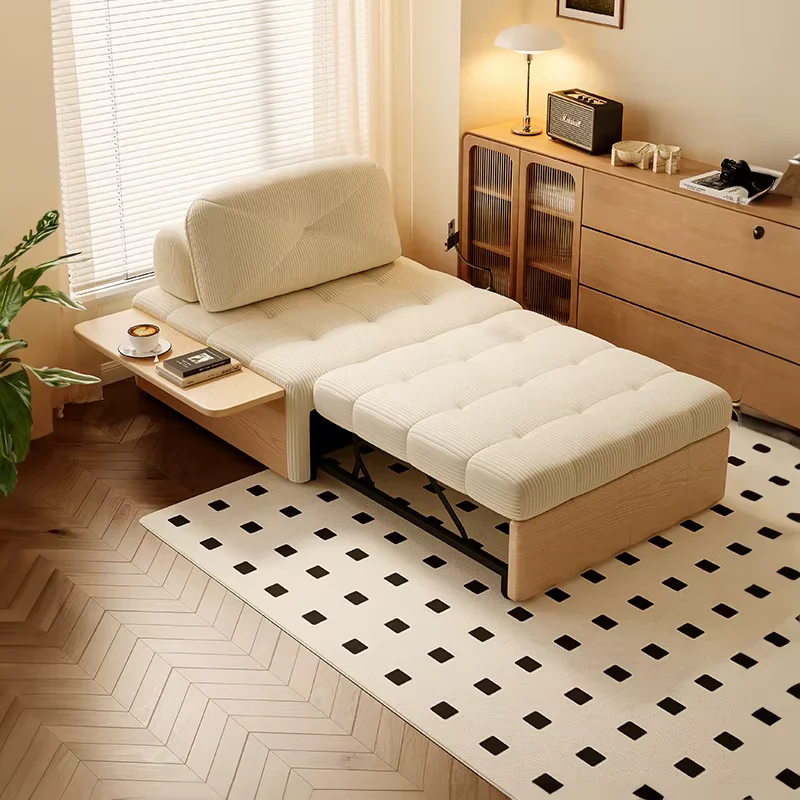 Cloud Soft Convertible Single Sofa Bed Lounge Chair - Image 3
