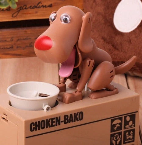 Coin Eating Doggy Piggy Money Bank - Image 12