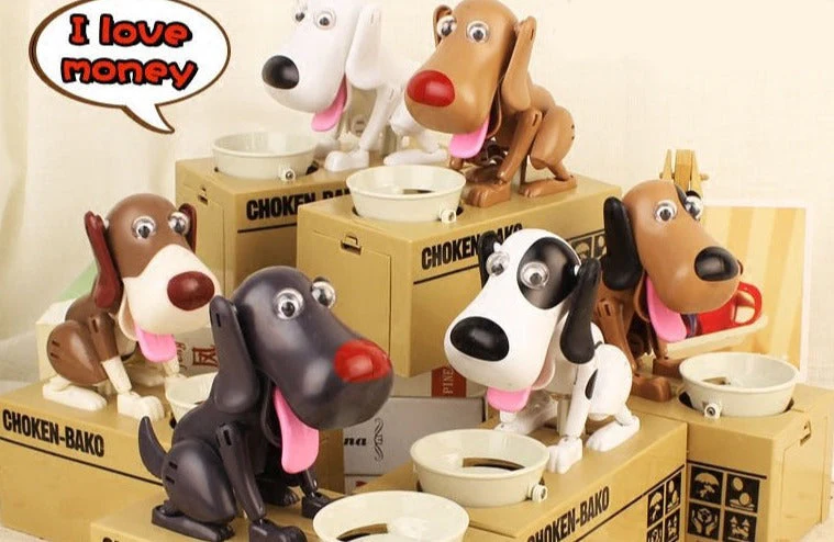 Coin Eating Doggy Piggy Money Bank - Image 2