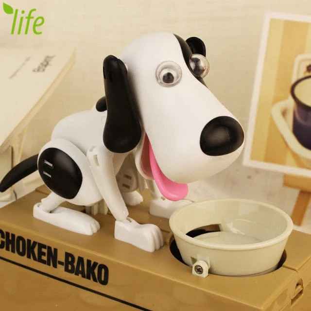 Coin Eating Doggy Piggy Money Bank - Image 8