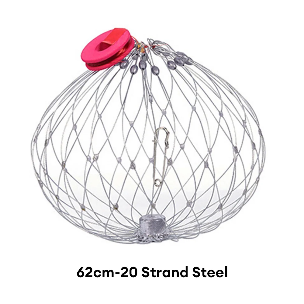 Collapsible Easy Open Trap Steel Fishing Net - Image 6