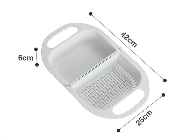 Collapsible Fruit Vegetable Drain Basket - Image 12