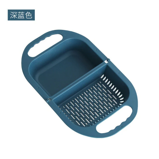 Collapsible Fruit Vegetable Drain Basket - Image 8