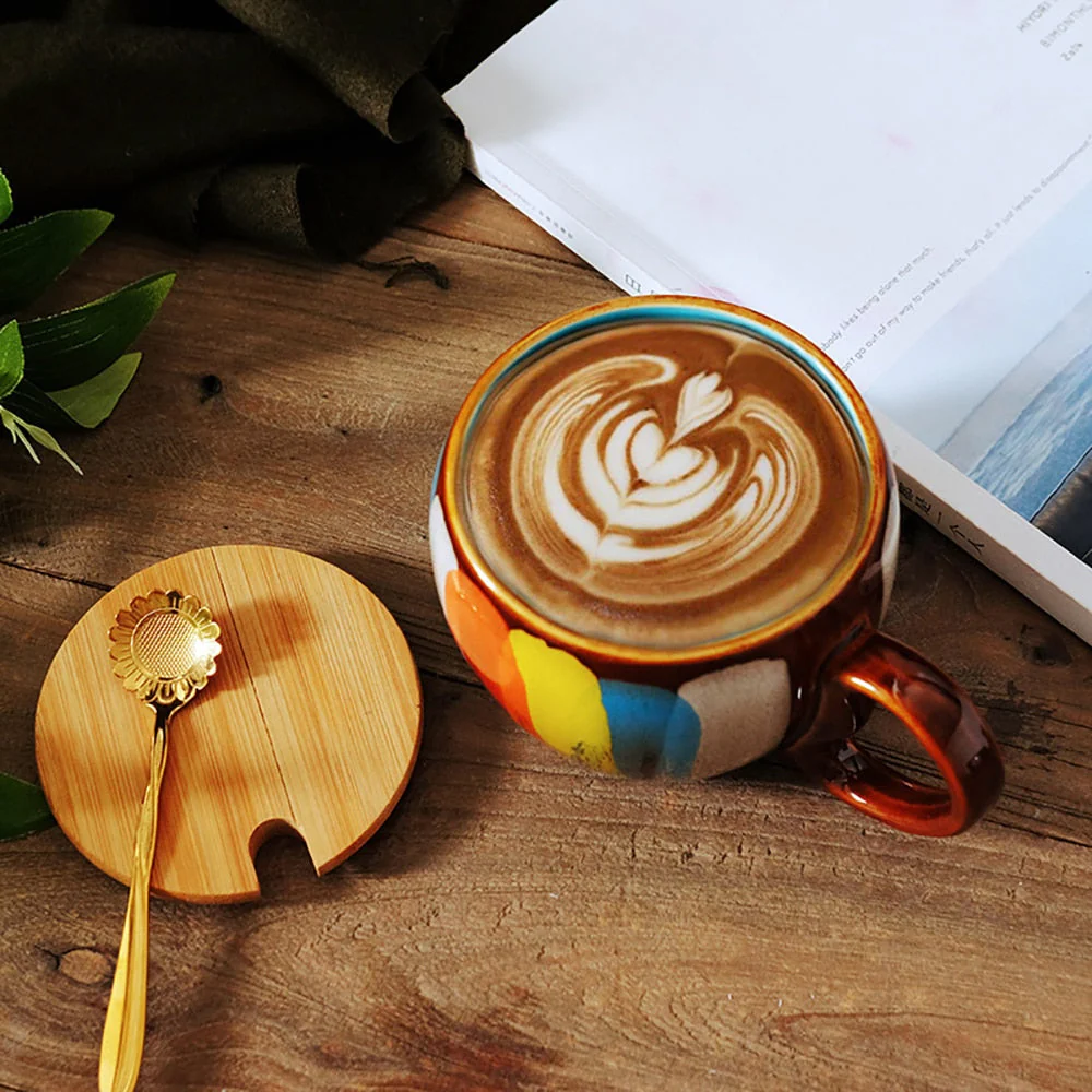 Collectible Colorful Handmade Coffee Mug - Image 3