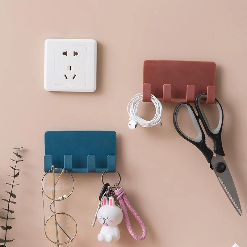 Colored Handy Pastel Cable Organizer and Phone Holder - Image 3