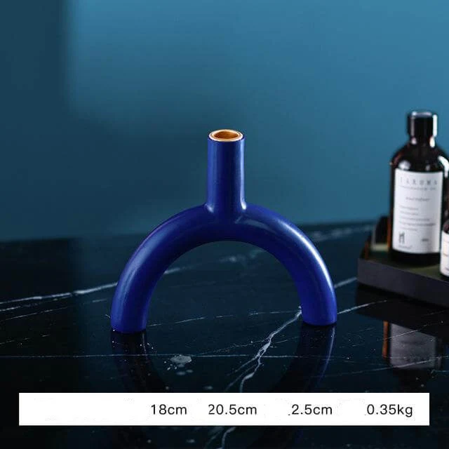 Colorful Abstract Candle Holder - Image 10