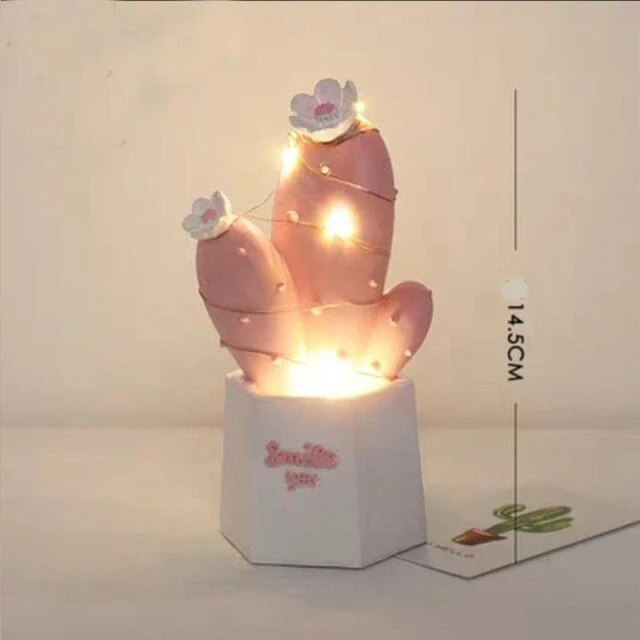 Colorful Cactus LED Table Night Lamp - Image 12