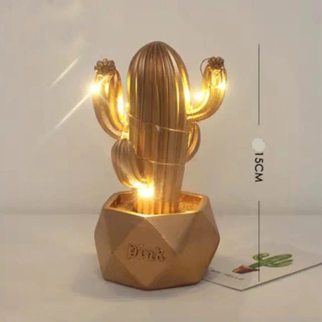Colorful Cactus LED Table Night Lamp - Image 9