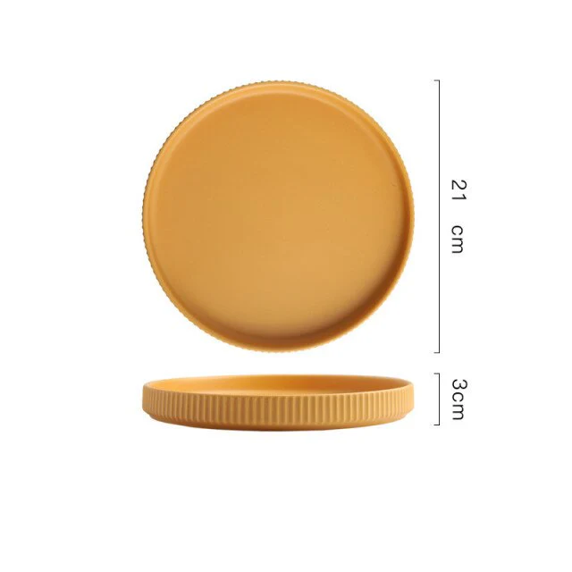 Colorful Ceramic Dinner Plate - Image 20
