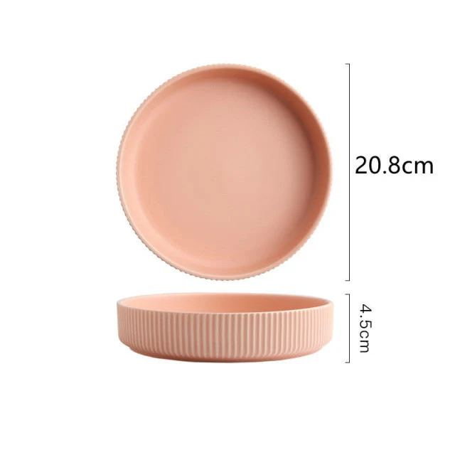 Colorful Ceramic Dinner Plate - Image 24