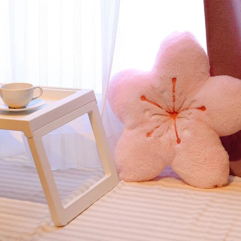Colorful Cherry Flower Seat Cushion Pillow - Image 5