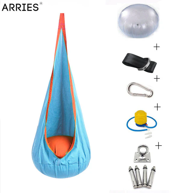 Colorful Cocoon Children Hammock - Image 4