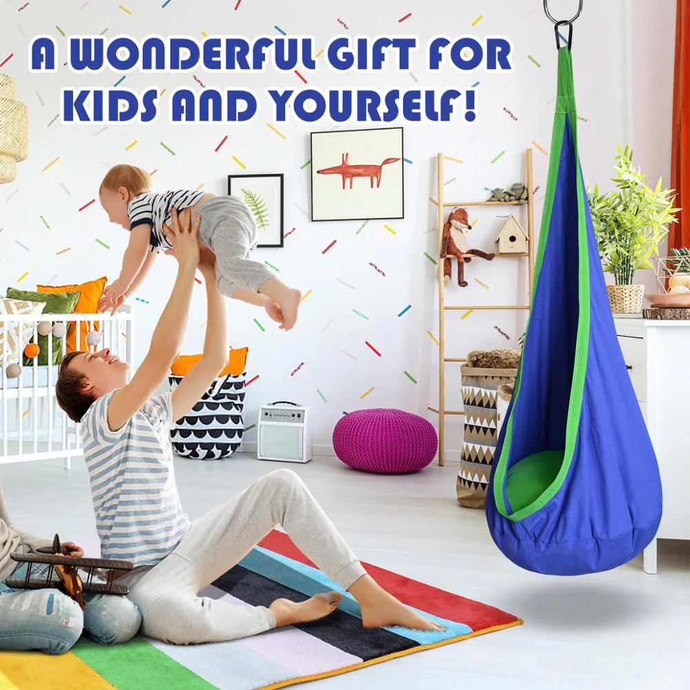 Colorful Cocoon Children Hammock - Image 6