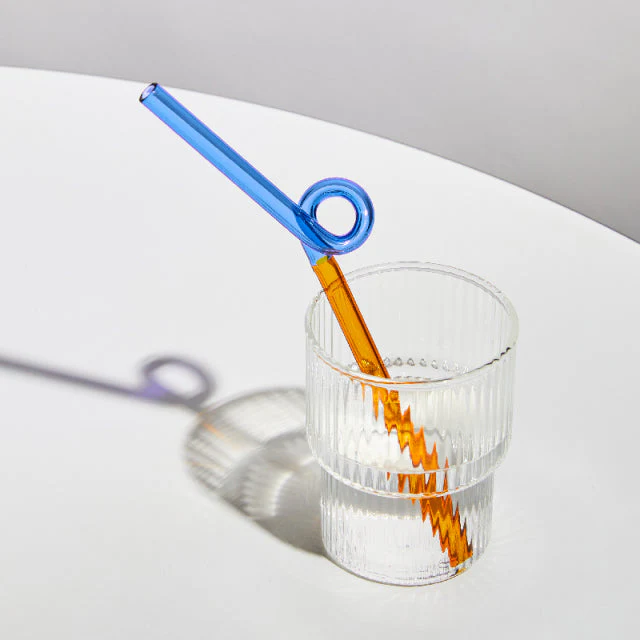 Colorful Environment Friendly Reusable Glass Straw - Image 10