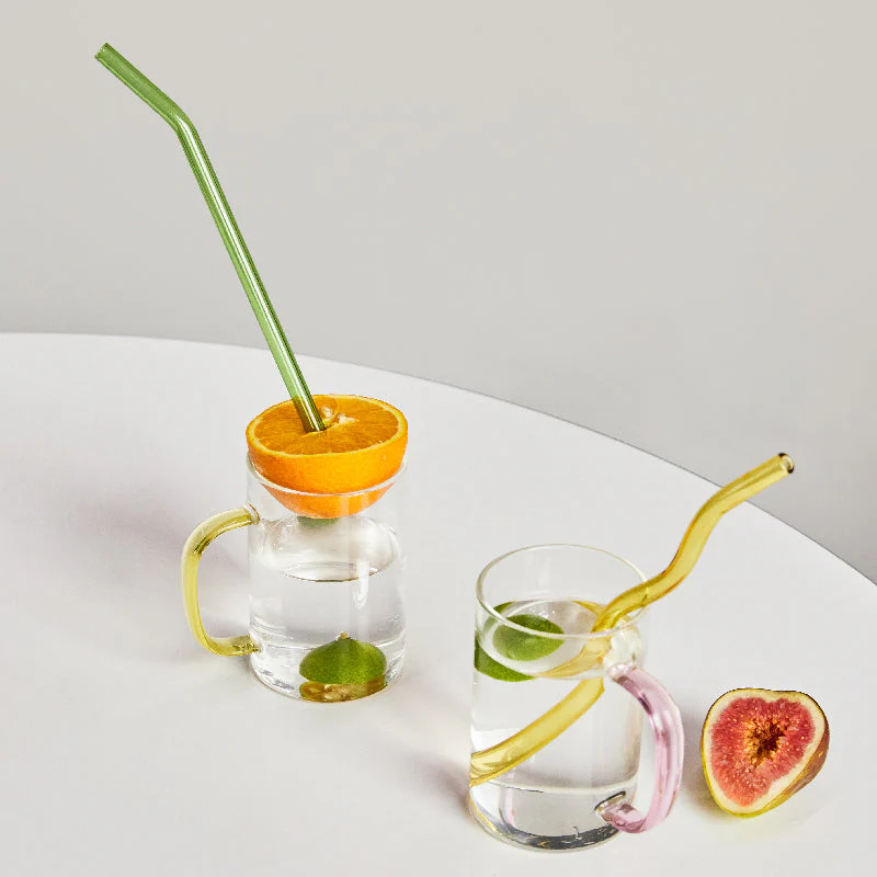 Colorful Environment Friendly Reusable Glass Straw - Image 13