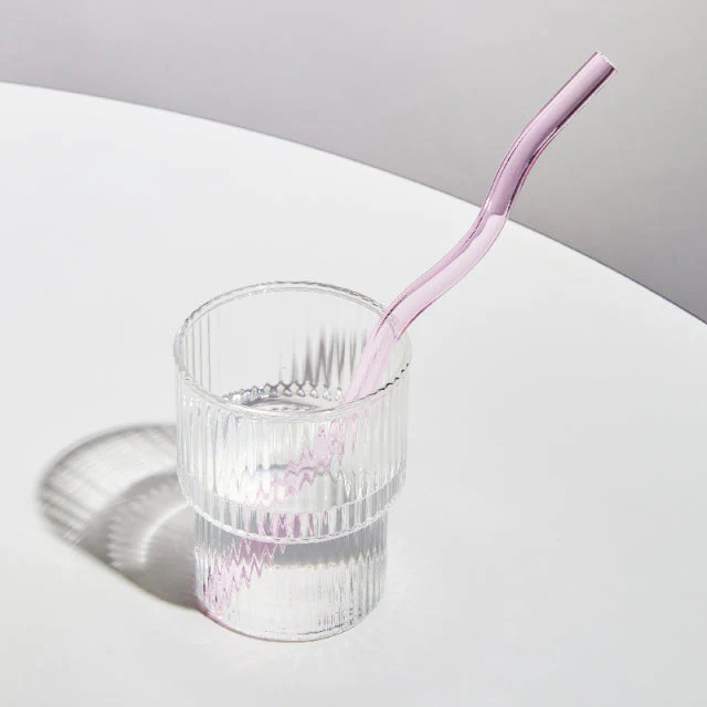 Colorful Environment Friendly Reusable Glass Straw - Image 14