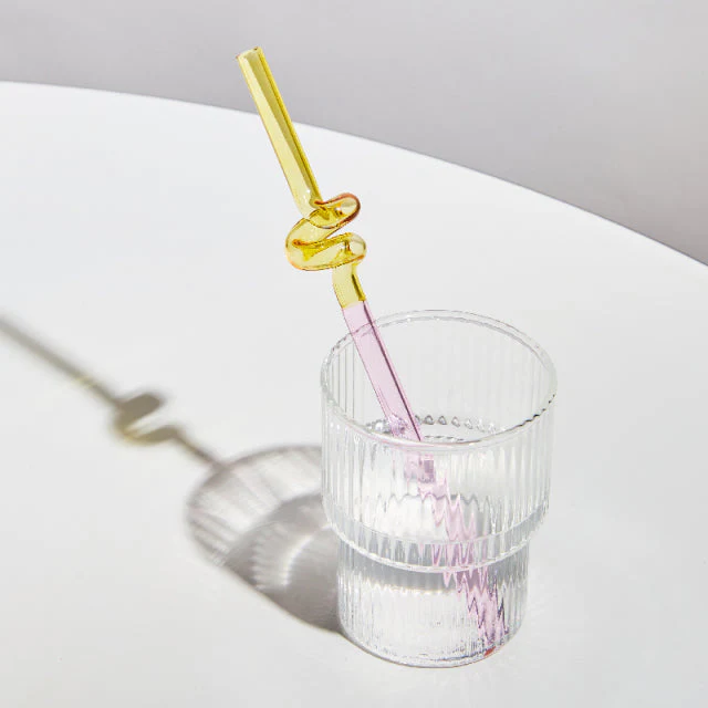 Colorful Environment Friendly Reusable Glass Straw - Image 18
