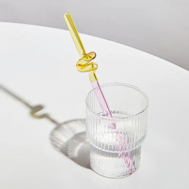 Colorful Environment Friendly Reusable Glass Straw - Image 6