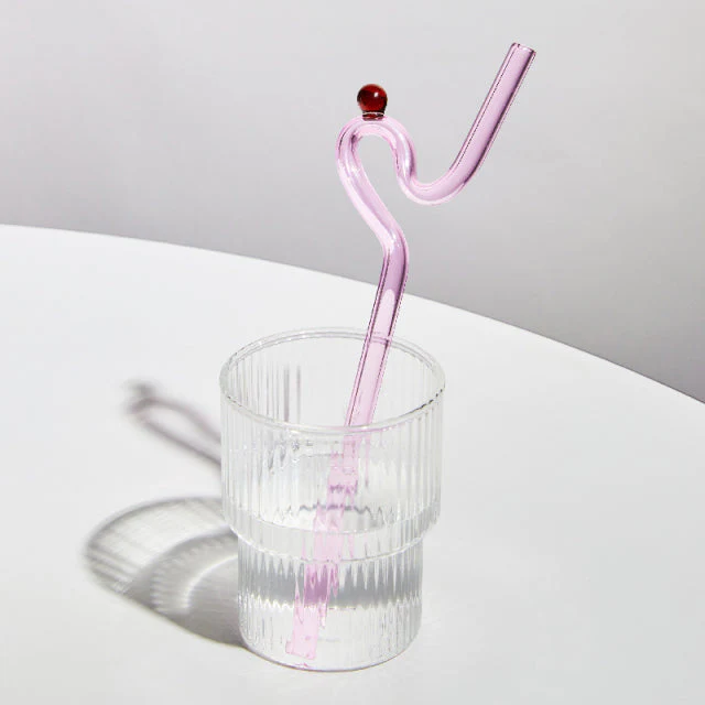 Colorful Environment Friendly Reusable Glass Straw - Image 7