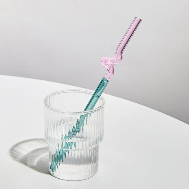 Colorful Environment Friendly Reusable Glass Straw - Image 8
