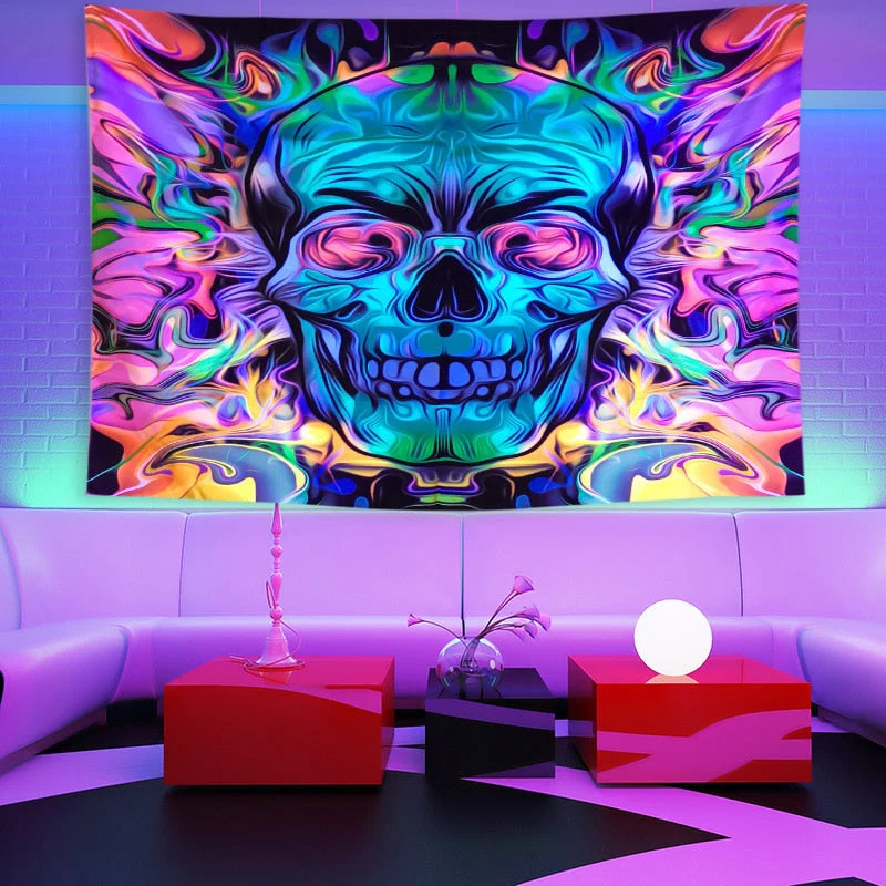 Colorful Glowing Luminous Tapestry - Image 14